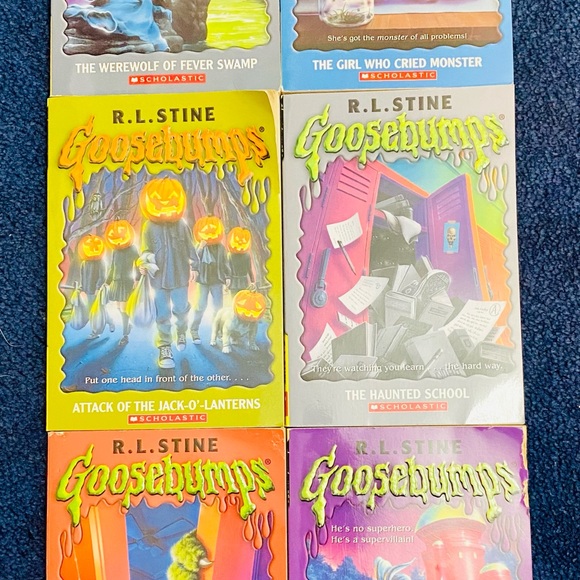Lot Of GOOSEBUMPS Series Kid's Scary Books By R. L. Stine HorrorLand Bundle - Picture 7 of 10